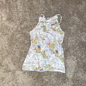 Floral printed top size S